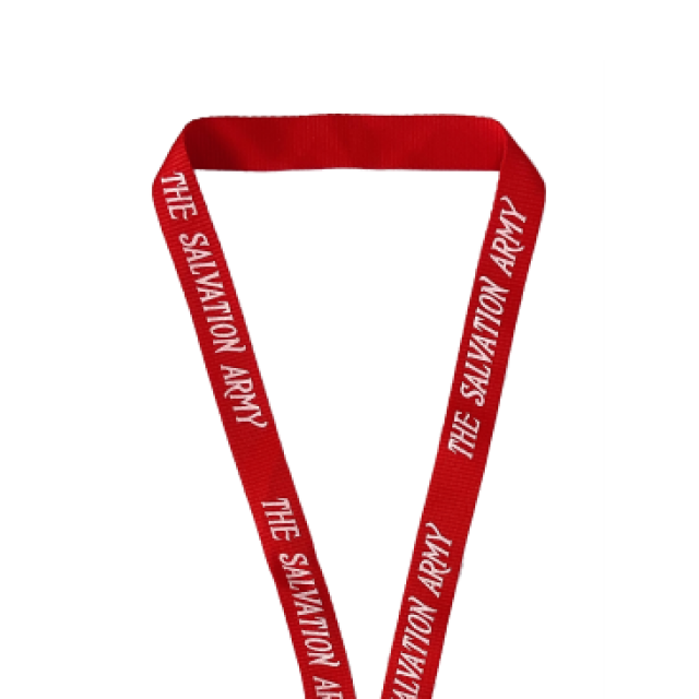 Lanyard Rojo The Salvation Army