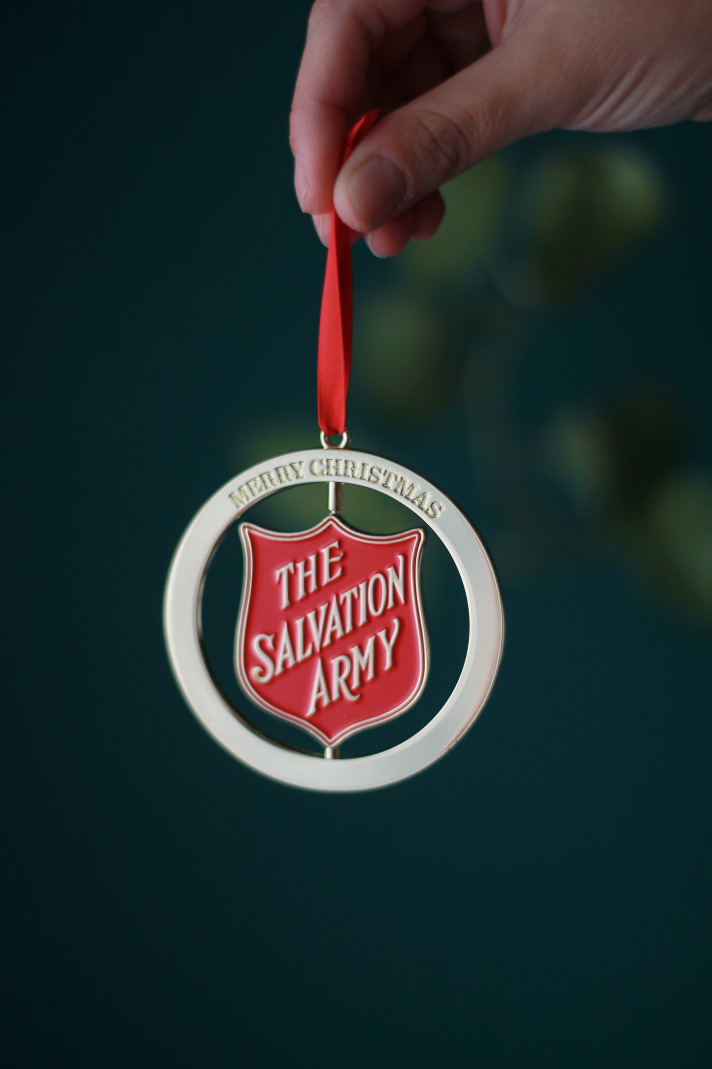 Adorno Navidad Escudo Ejército de Salvación
