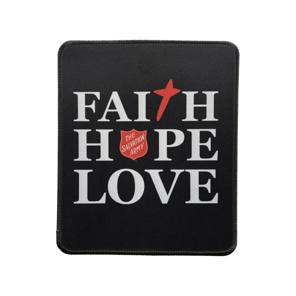 Mouse Pad - Faith Hope Love