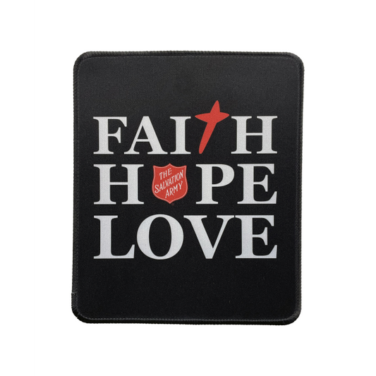 Mouse Pad - Faith Hope Love
