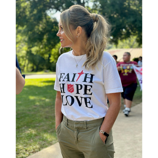 Polera Faith Hope Love