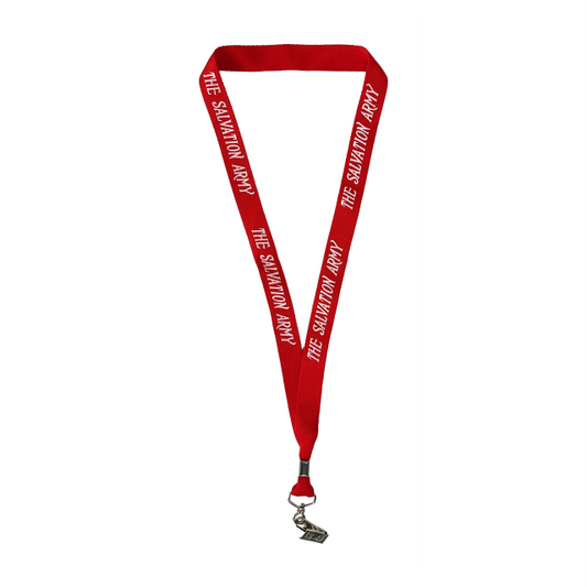 Lanyard Rojo The Salvation Army