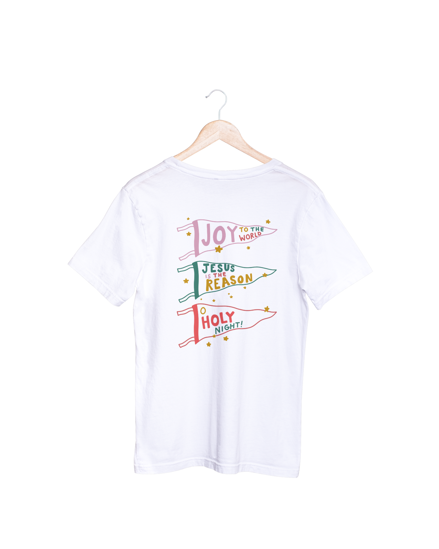 Polera banderines Navidad