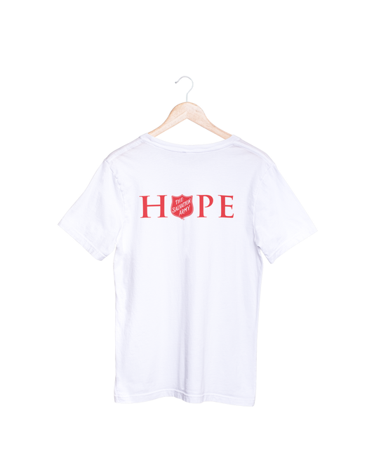 Polera blanca HOPE