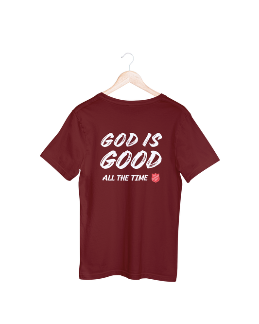 Polera Burdeo God is Good